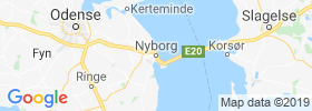 Nyborg map